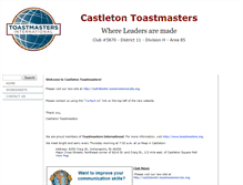 Tablet Screenshot of castletontm.blogs.marketpath.com